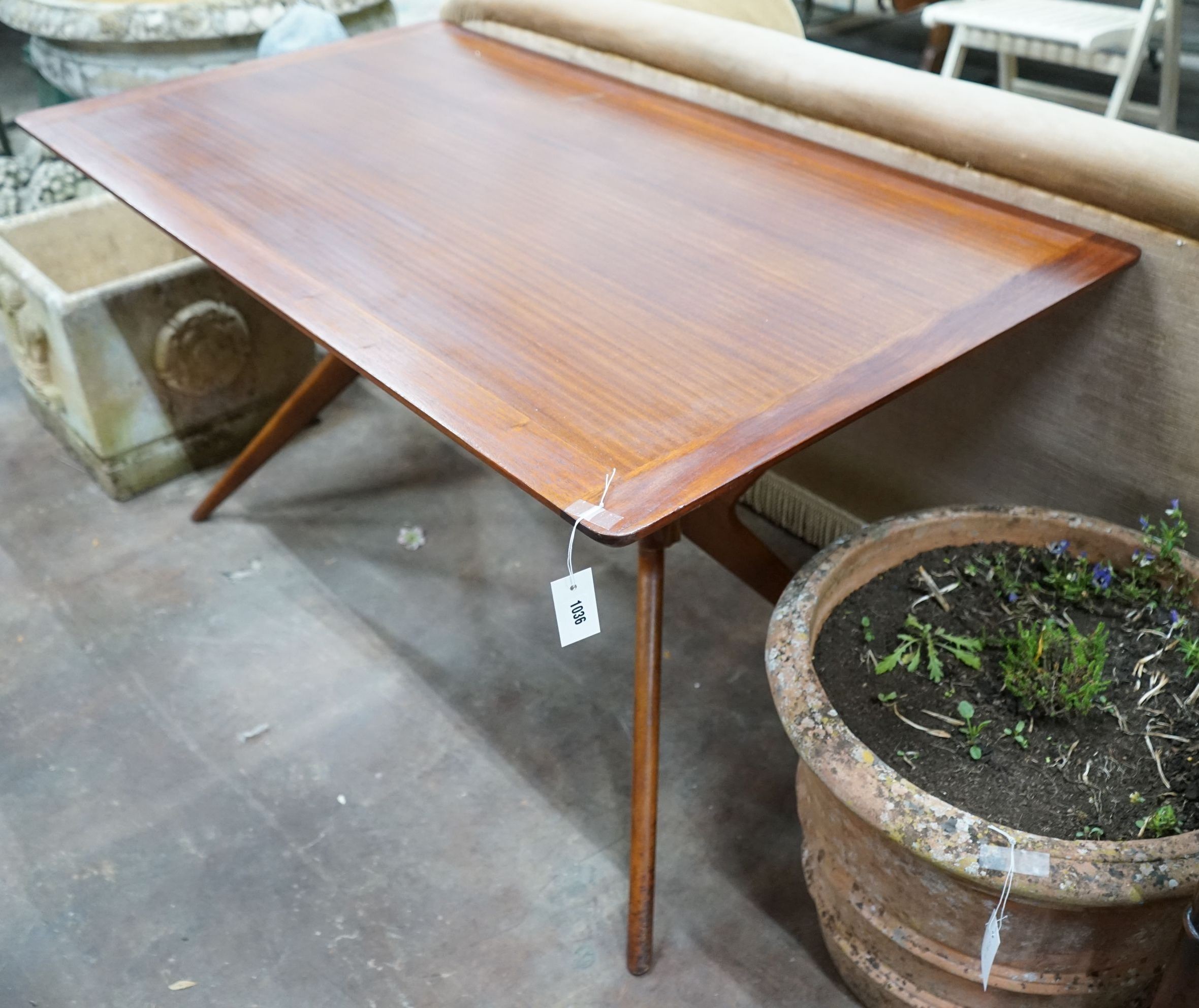 A mid century design G Plan rectangular teak 